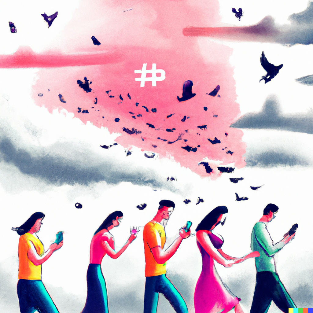 Smartphone Zombies in der Twitter Krise